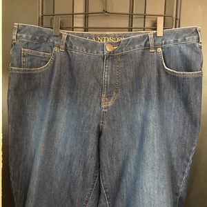 20W Lands End (fit 2) jeans, 5 pocket